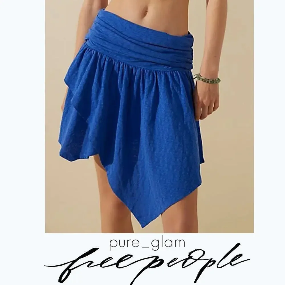 Free People mini dress strapless